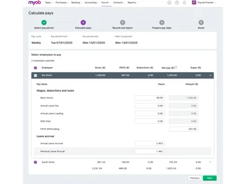 MYOB-payroll