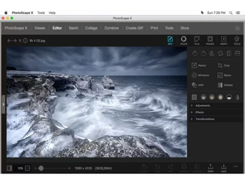 PhotoScape X-dashboard
