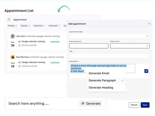 centripe appointment