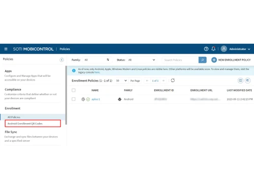 soti mobicontrol-policies