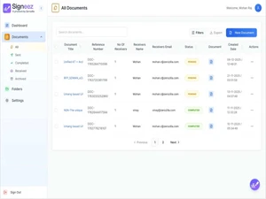 Signeez documents