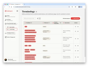 markup-ai-terminology