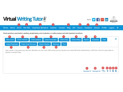 virtual writing tutor-description