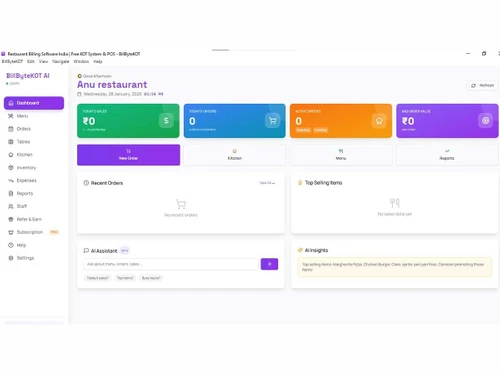BillBytekot dashboard
