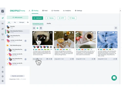 Onlypult-scheduling