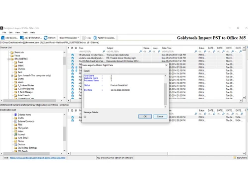 GoldyTools-import-pst-to-office-items