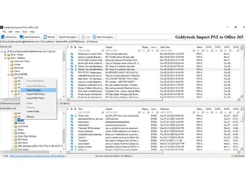 Godytools Import PST to Office Mails