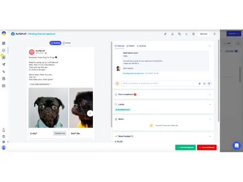 Kontentino-easy approval