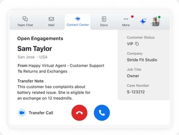 zoom contact center agent