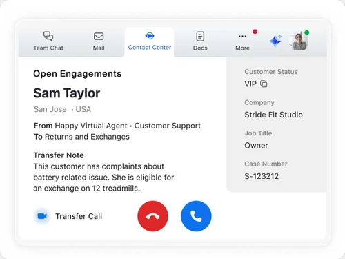 zoom contact center agent