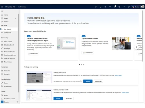 microsoft dynamics 365 field service-homepage