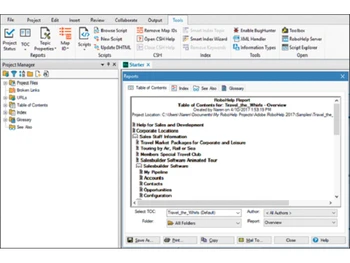robohelp server-reports