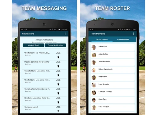 TeamTracky-team messaging