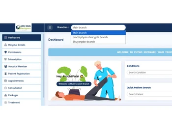 physiosoftware dashboard