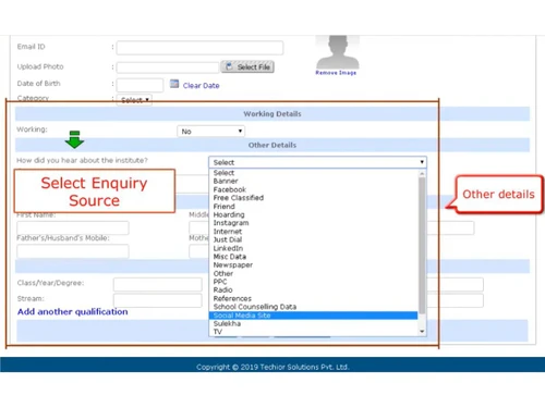 Institute Magica-enquiry