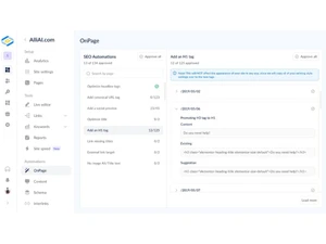 Alli AI-onpage
