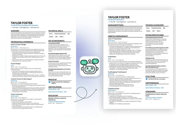 Enhancv-resume translate