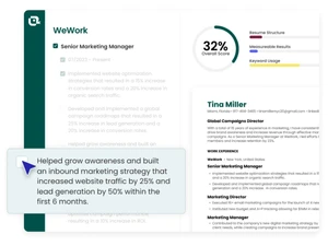 Teal Resume Builder-tailor