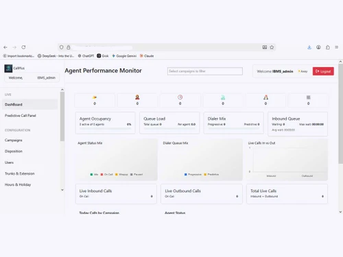callplus auto dialer Agent