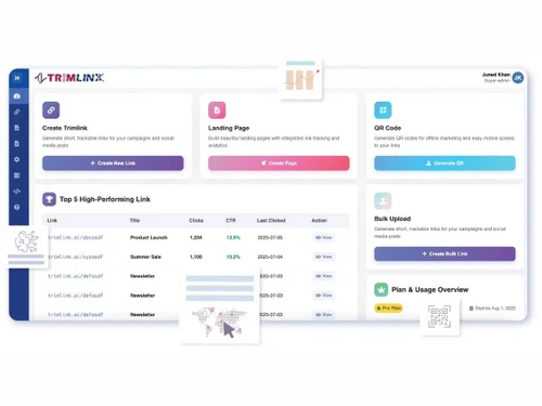 Trimlink Dashboard