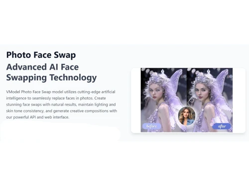 VModel AI-face swap