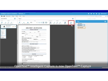 opentext capture-interface