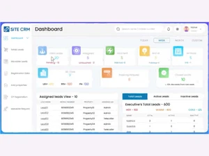 Sitecrm dashboard