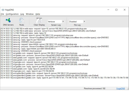 yogadns-configuration
