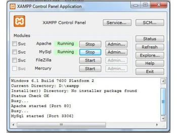 XAMPP-scanning