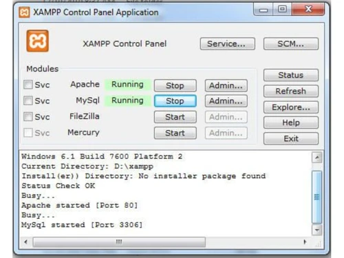 XAMPP-scanning