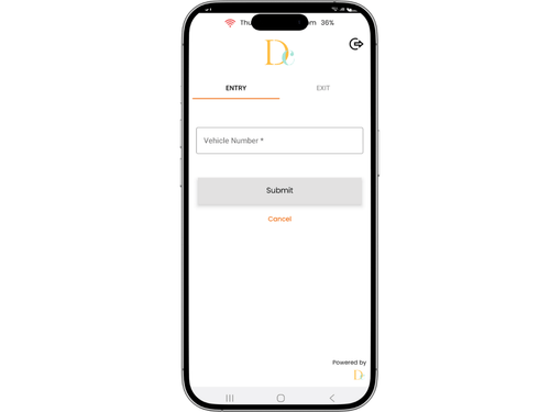 Digicuro Parking Entry