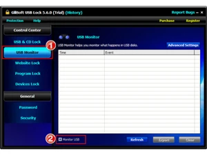 gilisoft usb lock-trial