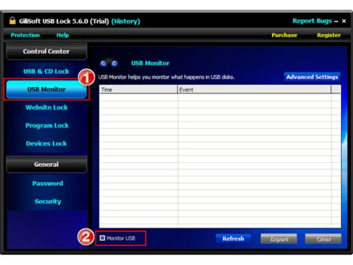 gilisoft usb lock-trial