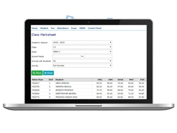 Decagon ERP-dashboard