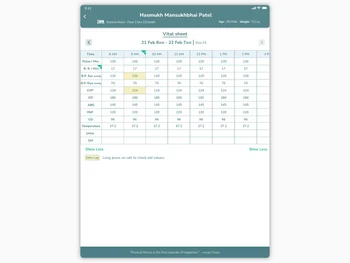 Lifemaan-vital-sheet