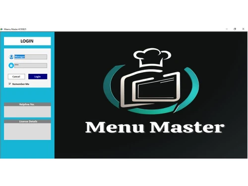 MenuMaster MINI-login