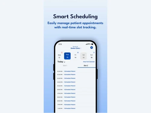 Dentosupport scheduling