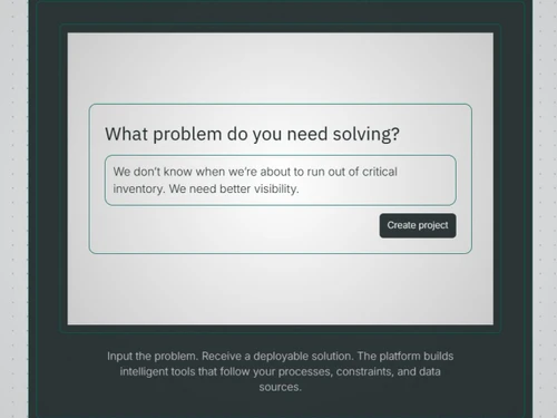 SolveAI-create projects