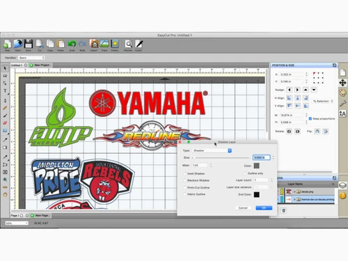 EasyCut Pro-projects