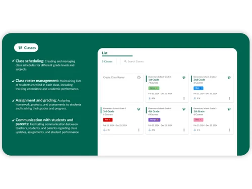 DreamClass-scheduling