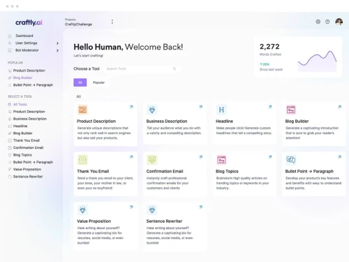 craftly ai-interface