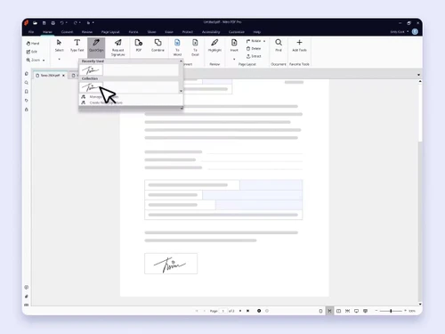 Nitro PDF-quicksign