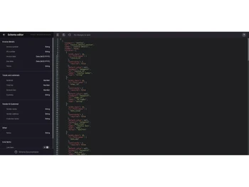 Rossum-schema editor