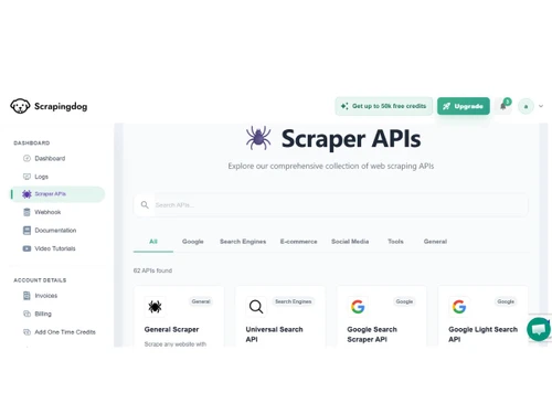 Scrapingdog-scraper api