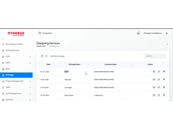 Nynedge dashboard