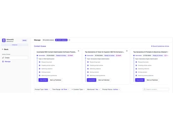 AthenaHQ-content queue
