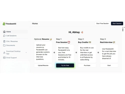 ParakeetAI-dashboard