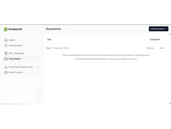 ParakeetAI-documnets