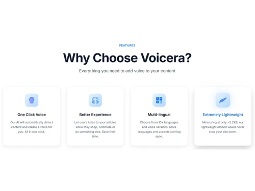Voicera-features
