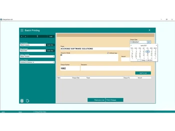 ChequePulse-batch printing